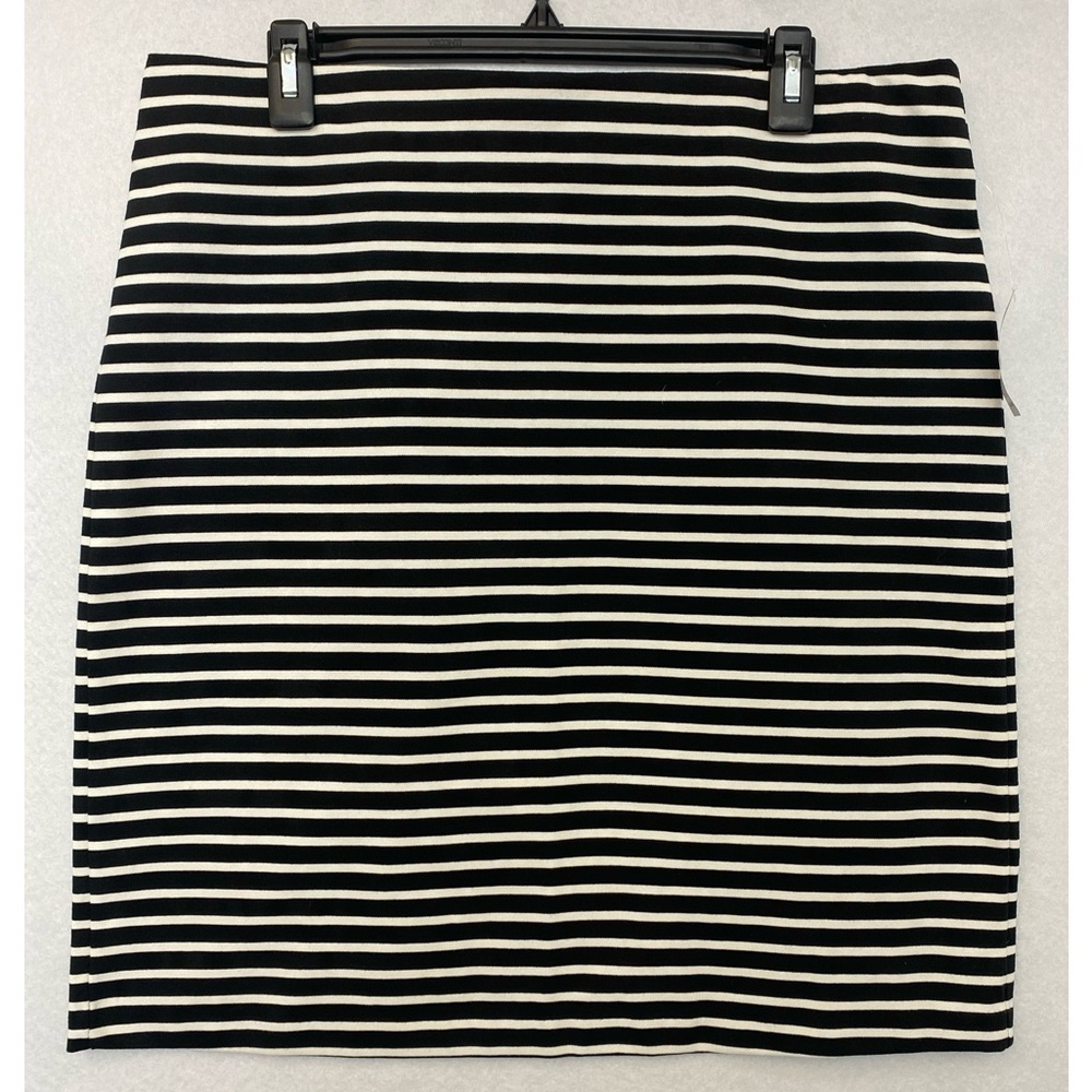OLD NAVY WOMENS PULL ON SKIRT BLACK & WHITE - NWT - SIZE L